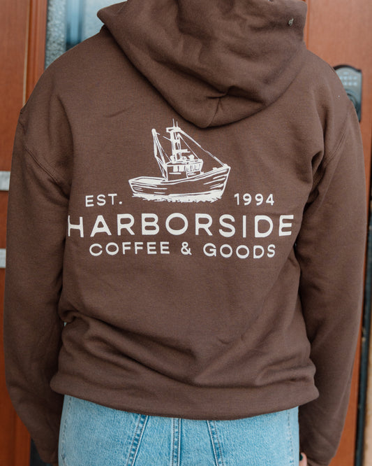 Brown Boat Hoodie